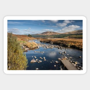 Doon Valley Landscape Photograph Ayrshire Dumfries and Galloway Sticker